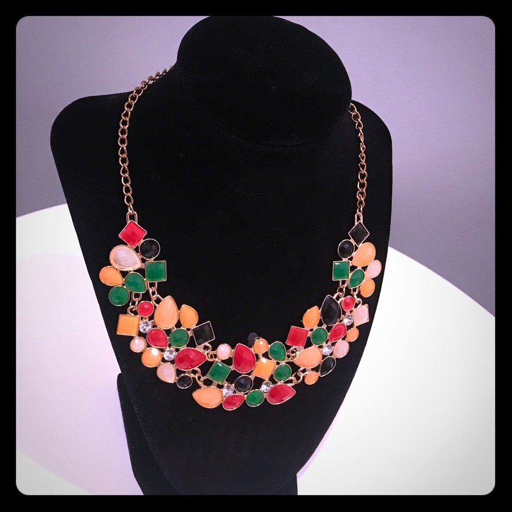 Colorful Statement Necklace